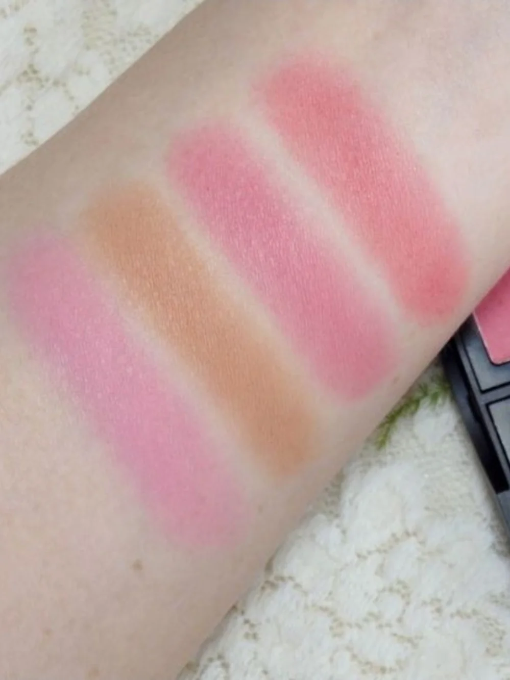 Makeup Bundle- Elf Blush Palette, Essence Highlighter, Kleancolor Bronze & Glow